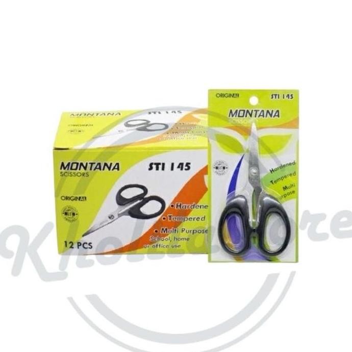 

(12 pcs) Gunting Kecil Montana STL-145 Termurah