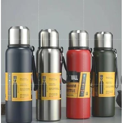 BZ-197 Botol Minum Termos 1.5 Liter Air Panas Dingin Double Wall Stainless Steel 1500ML