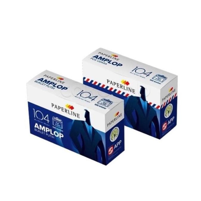 

Amplop Putih Airmail 104 APS Paperline isi 100 pcs Termurah