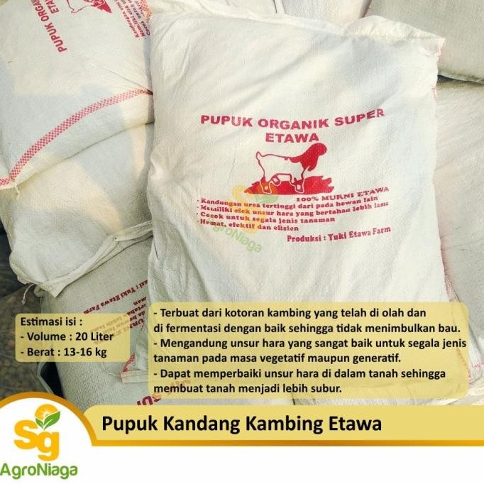 

Terlaris Terlaris Pupuk Kandang Kompos Kambing Etawa Fermentasi Organik Halus