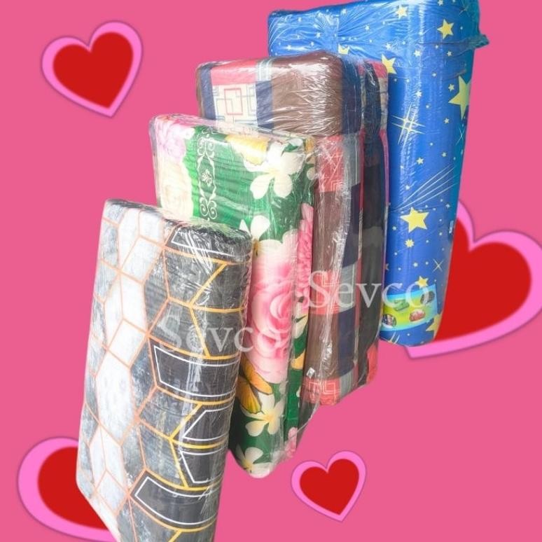 Tilam Busa Lipat 90x180 / Kasur Tidur 3 Kaki Kasur Lipat Busa Kasur Lantai