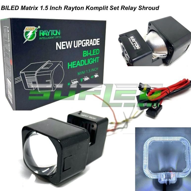 Biled Projector 1.5 Inch Mini Biled Rayton Rtd 50 Watt