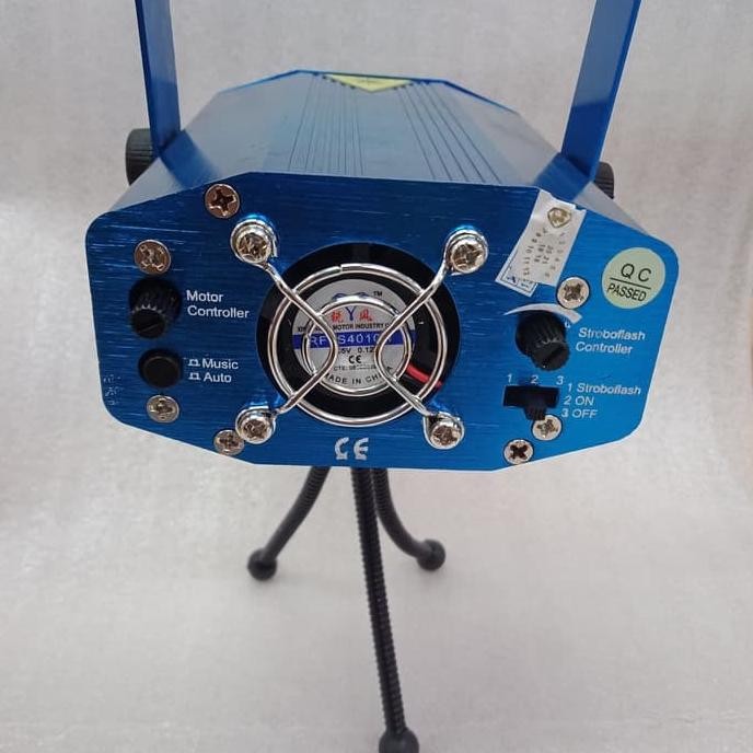 Lampu Disco - Mini Laser Stage light Projektor