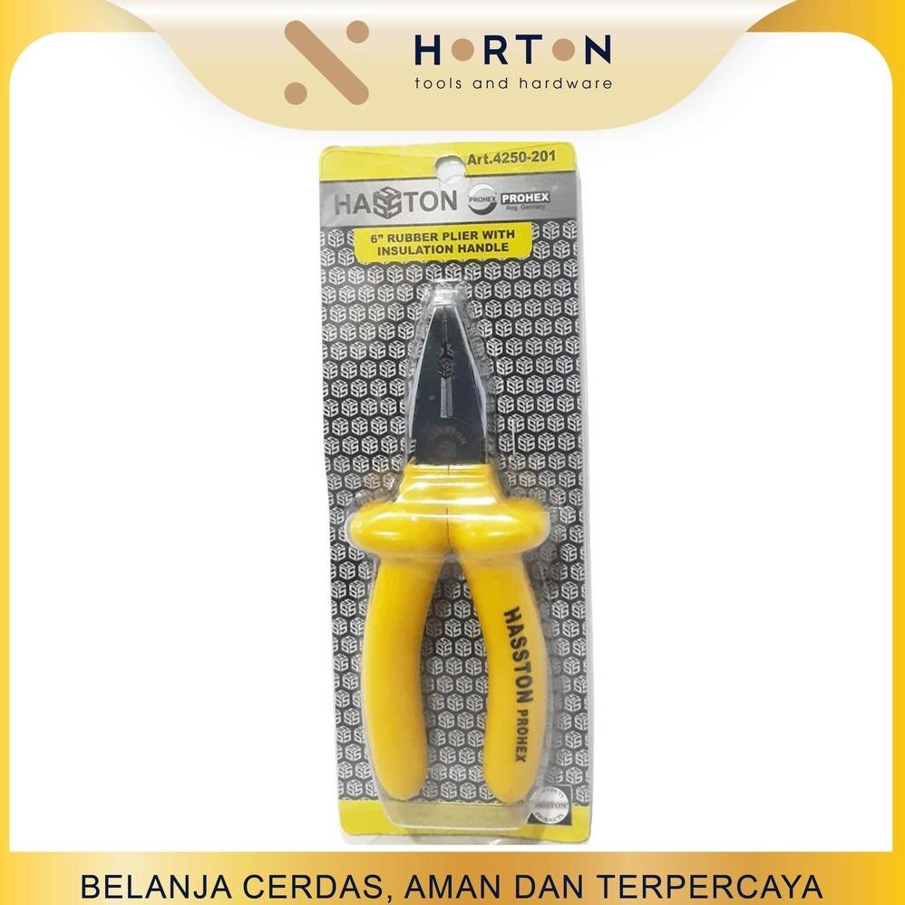 NEW HASSTON PROHEX Tang Kombinasi Insulasi (4250)