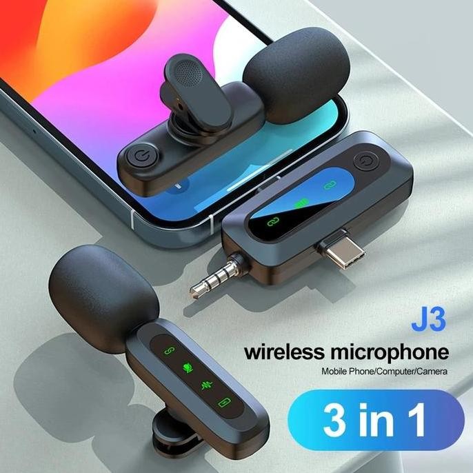 Voicify Mic Clip On Hp Wireless Microphone Mini Noise Reduction Portable Wireless Lavalier Microphon