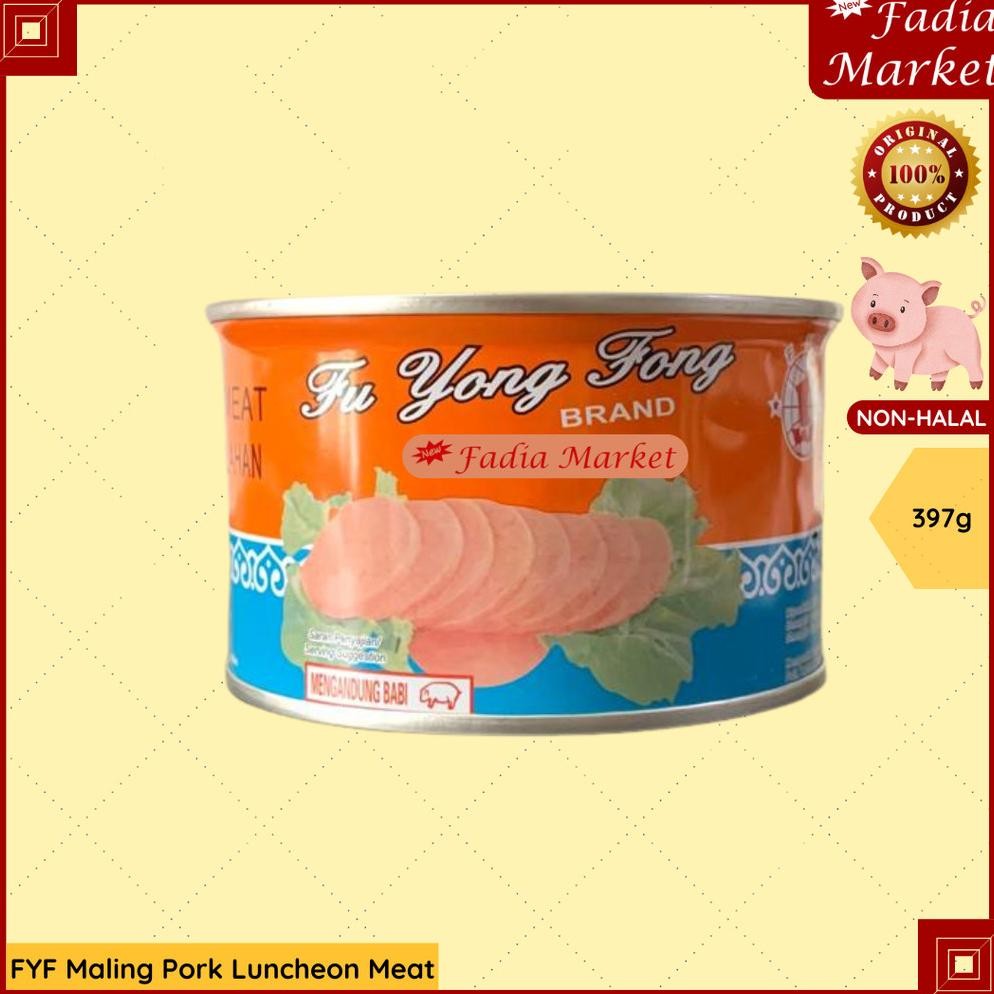 

Maling Pork Luncheon Meat (Ham Babi) FYF 397g nUg