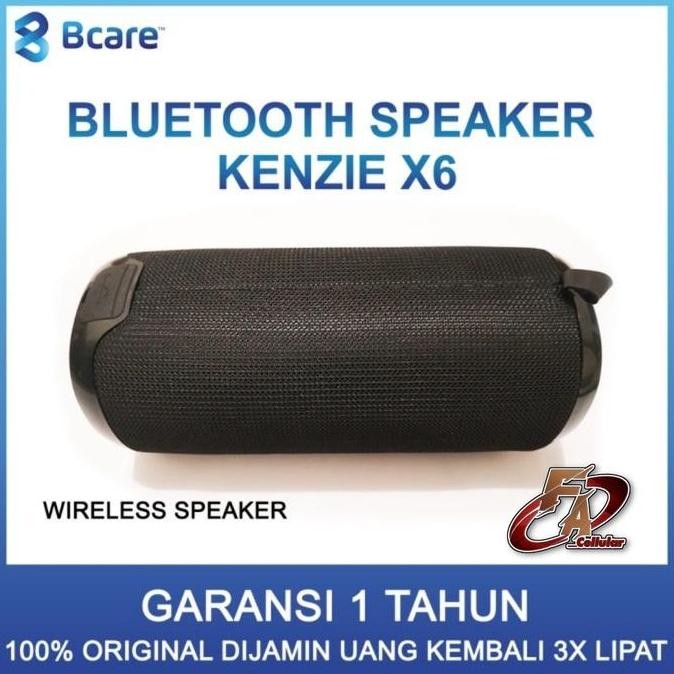 Bcare Wireless Speaker Kenzie X6 - Original Resmi Bcare Indonesia New Stok
