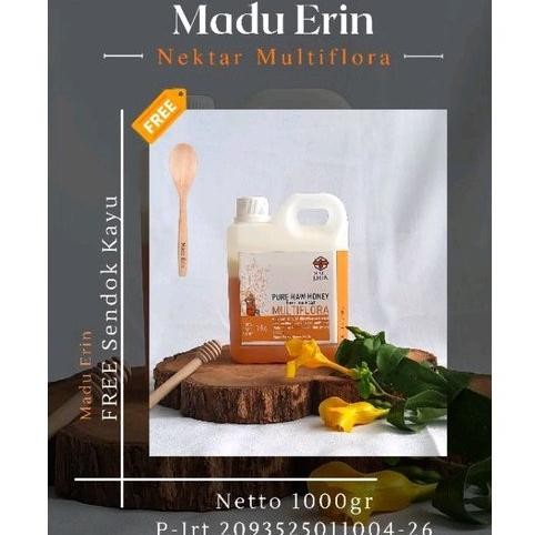 

Madu Erin Madu Murni Asli 1kg Mulltiflora. Standar SNI | Madu Erin AST nUg