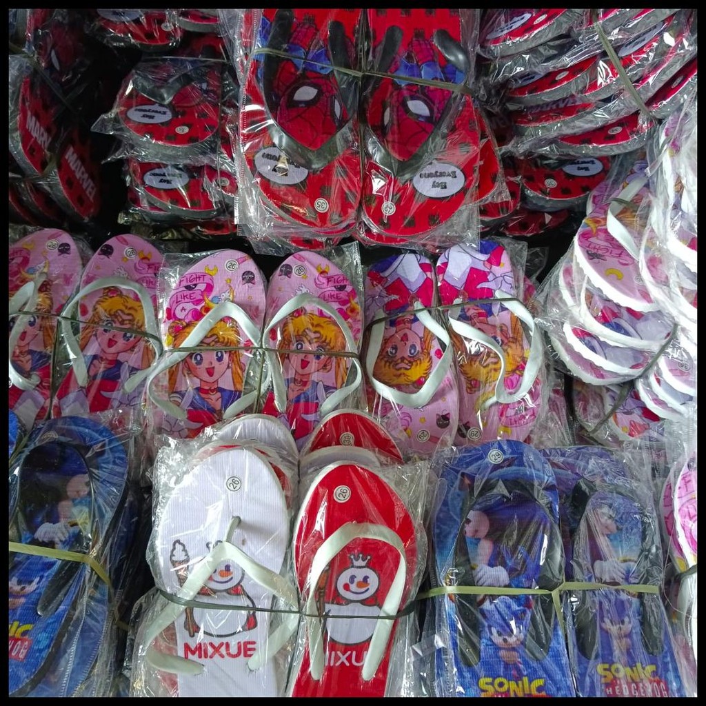 SANDAL GROSIR ANAK RANDOM 1 KODI