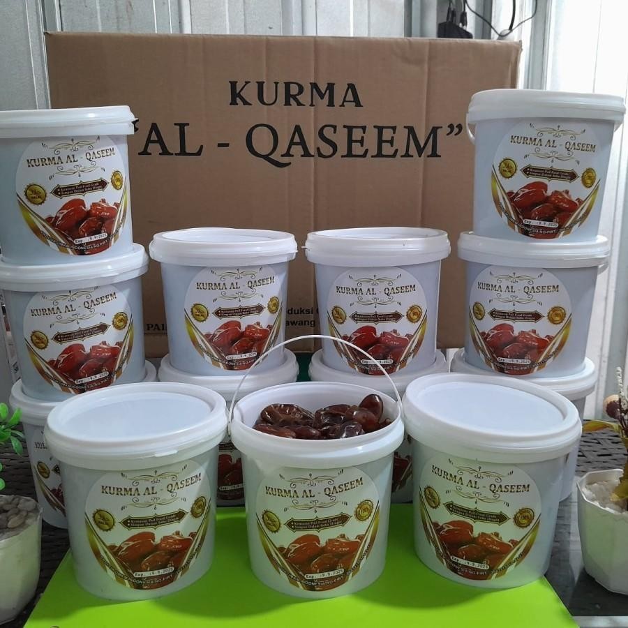 

Kurma Al Qaseem Kemasan Ember 500 Gram