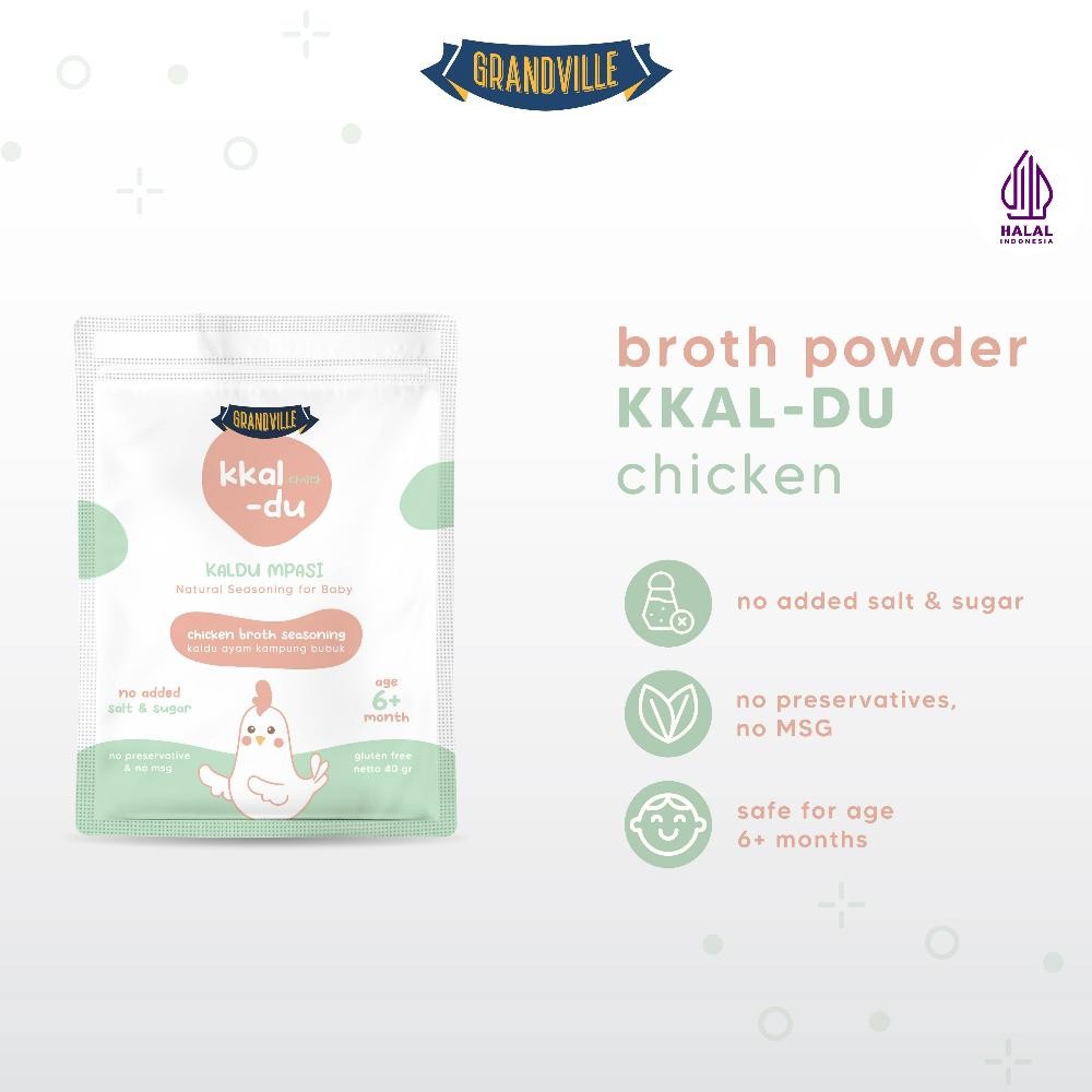 

Grandville Kaldu Ayam MpasiBB Booster NonMSG 40 gr nUg
