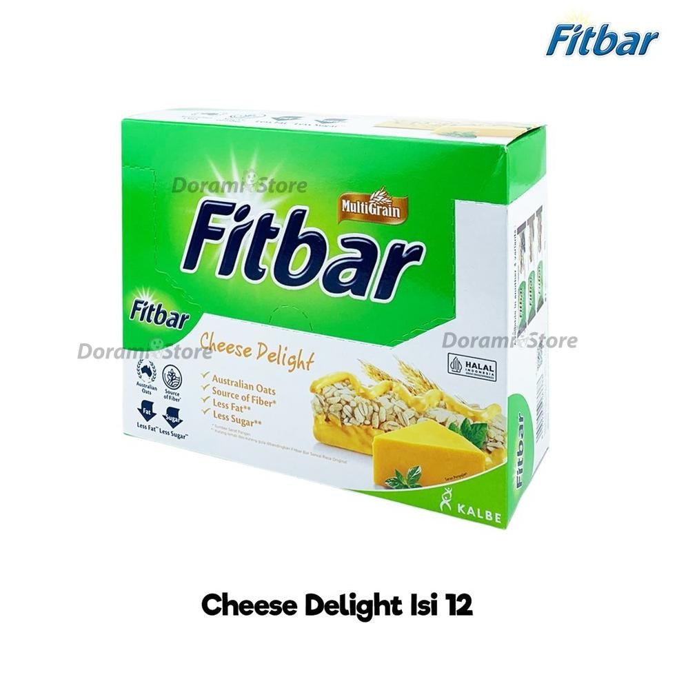 

Fitbar isi 12 pcs Snack Instan box / Cemilan Sehat Diet AST nUg
