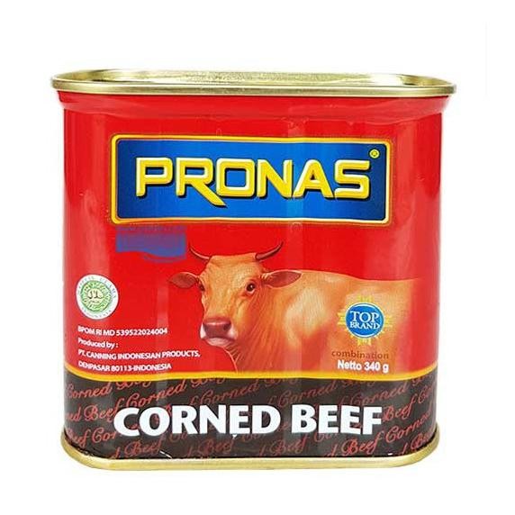 

Pronas Kornet Daging Sapi Original Kaleng 340gr - Corned Beef 340 gr nUg