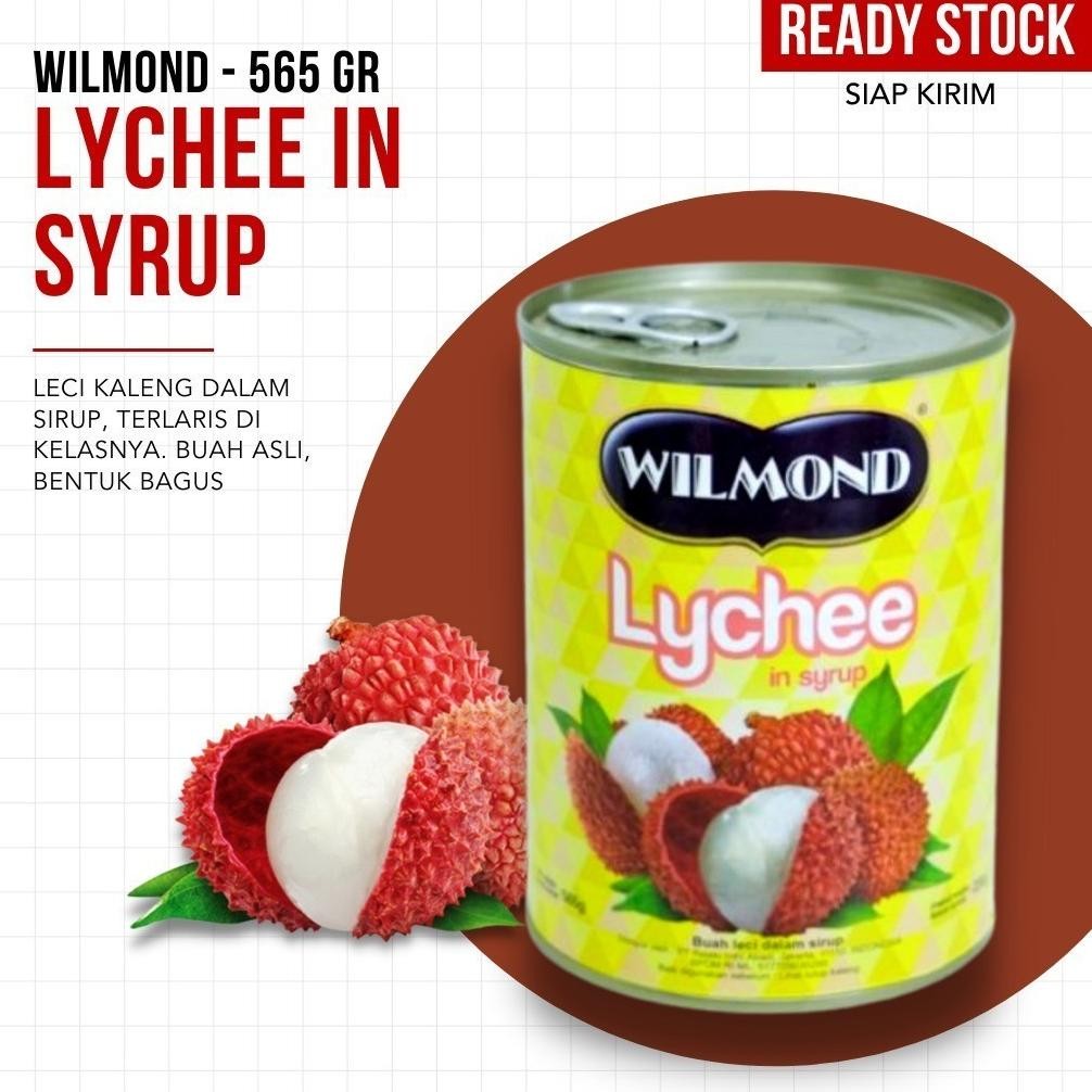 

WILMOND - Lychee in Syrup / Leci Kaleng Wilmond 565 gr - TERMURAH nUg