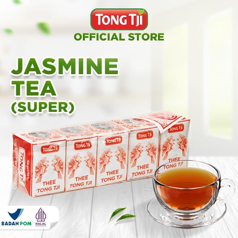 

Tong Tji Super Jasmine Tea 80g, Teh Seduh per Slop AST nUg