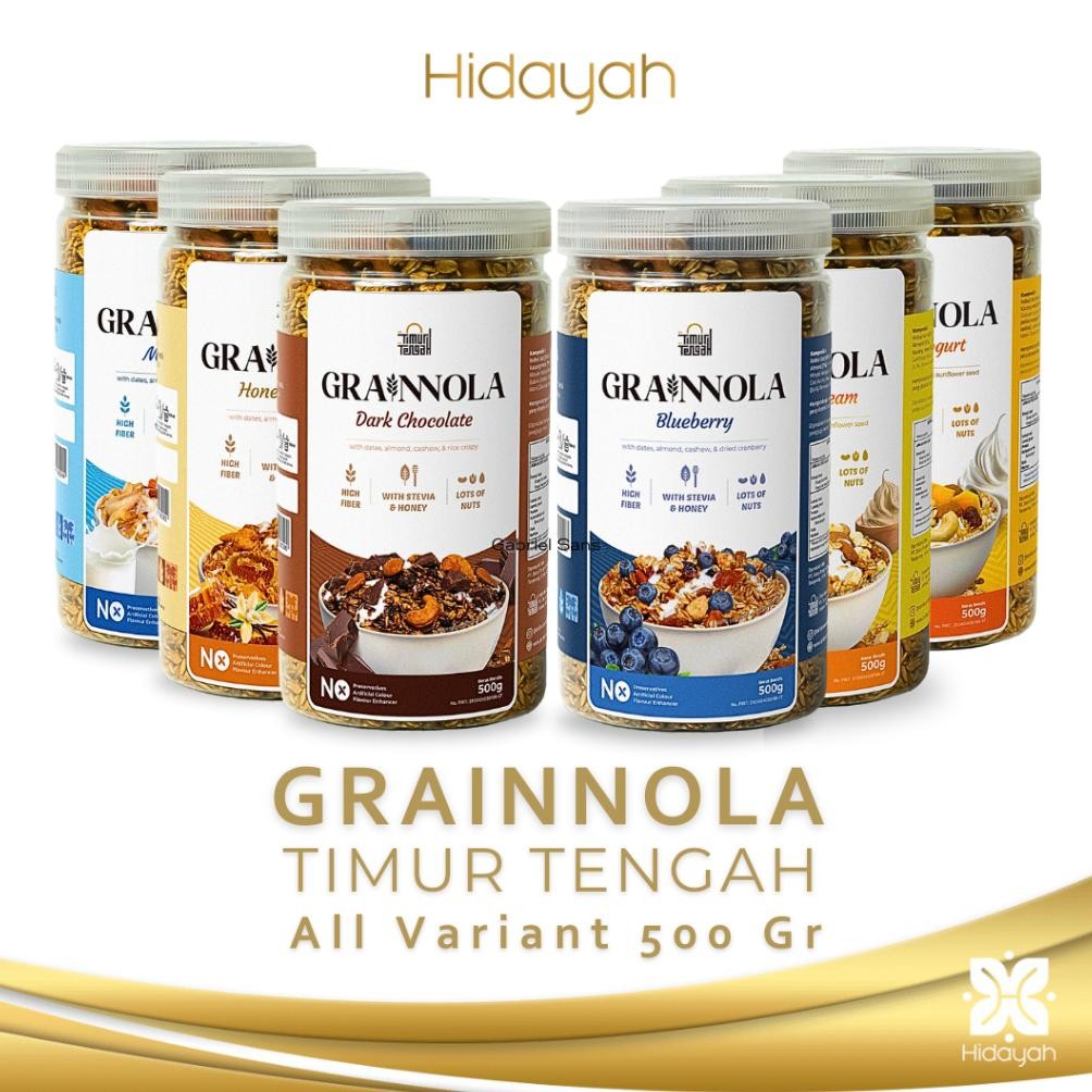 

Granola 500 Gr Timur Tengah Grainnola Sereal Sarapan Diet Sehat AST nUg