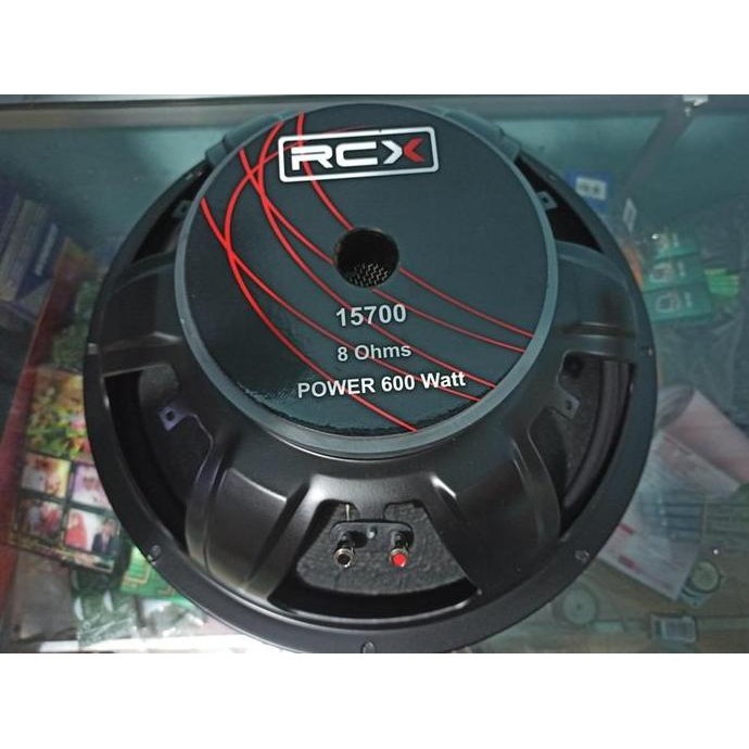 Speaker Rcx 15700 600W Mid Low 15 Inch Mantap 15Inch New Stok