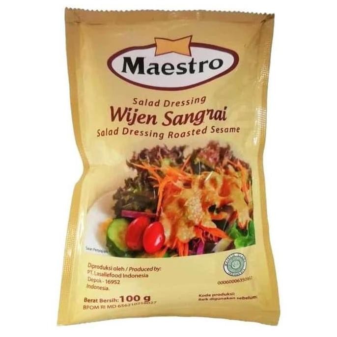 

Terlaris Maestro Wijen Sangrai 100 Gr