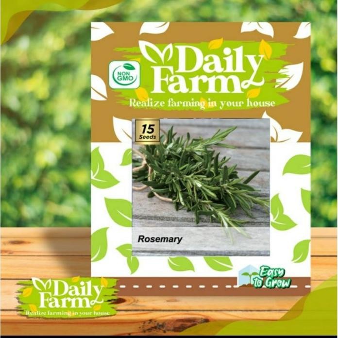 

Terlaris Daily Farm - Benih Bibit Rosemary - Bibit Herb Seed