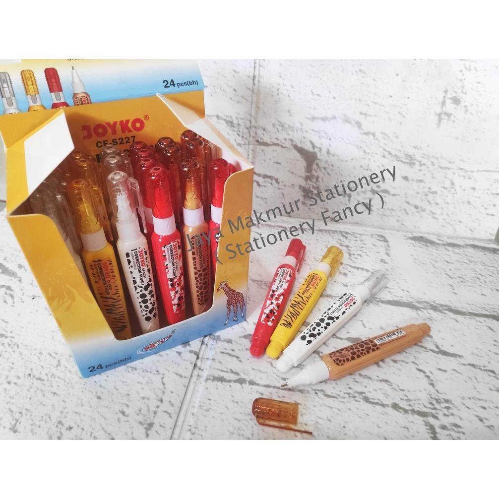 

RB Correction Fluid Tip-ex Cair Joyko CF-S227 Motif Animal (1 pak)