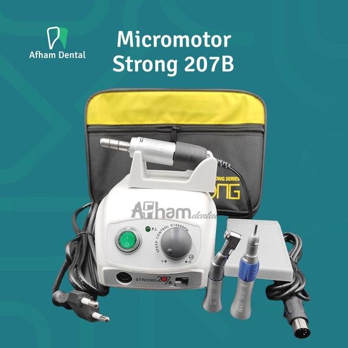 Mikromotor Micromotor Dental Strong Saeshin 207 B Lengkap