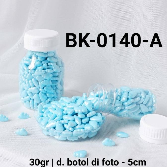 

Produk Unggulan] BK-0140-A Sprinkles sprinkle sprinkel 30 gram awan cloud biru