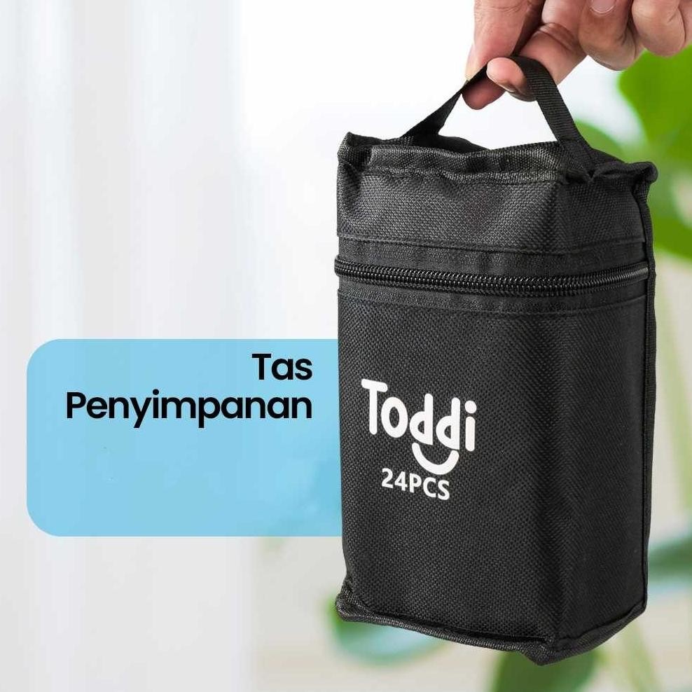 

RB Spidol Dual Side Fine Art Marker Brush Double Tip - 1 mm (Fine Nib) and 6 mm (Broad Nib)