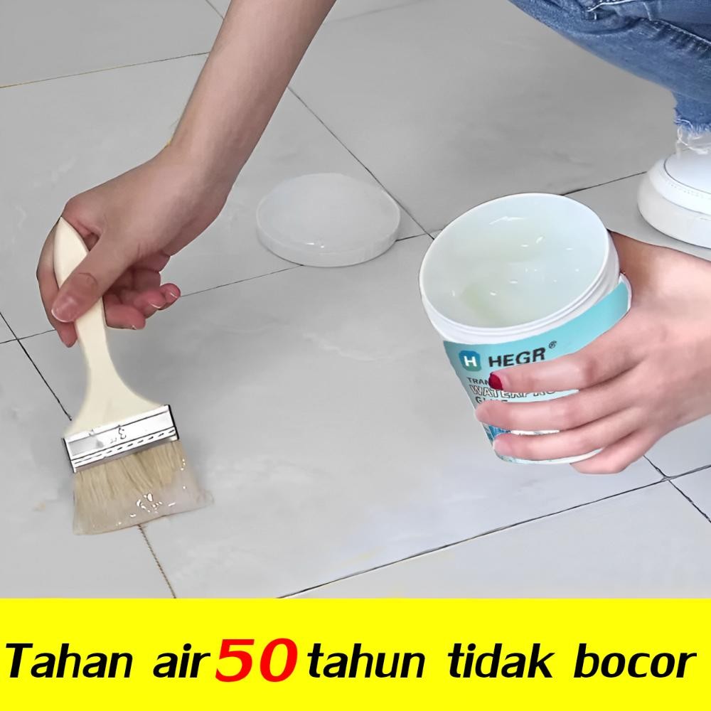 ''Terlaris" Hegr Super Kuat Transparan Perekat Tahan Air,Untuk Toilet/Kolam Renang/Dinding/Atap/Ubin