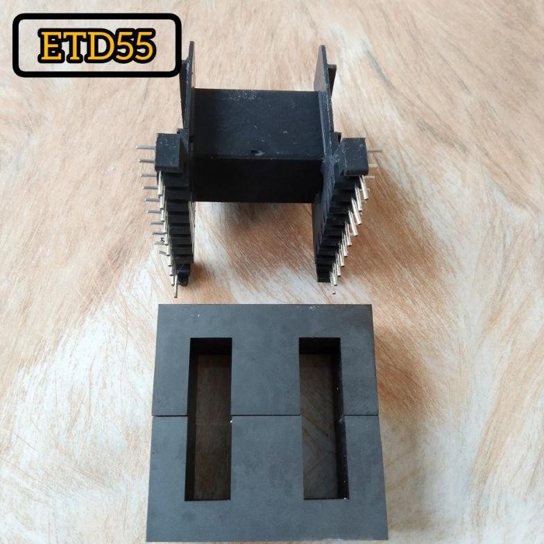 TRAFO FERIT E55 FERRIT ETD55 EE55 + KOKER AST nUg