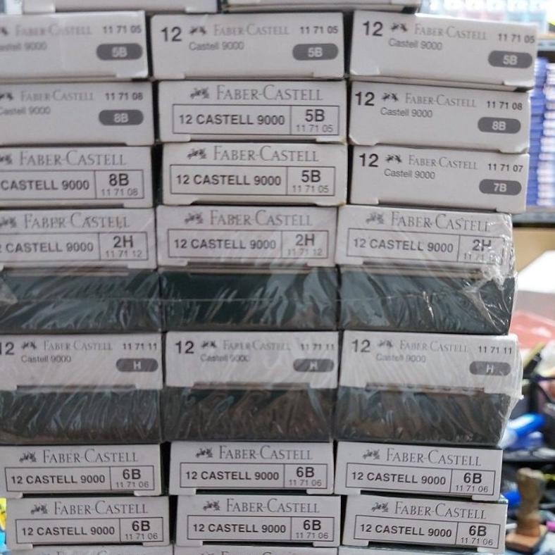 

RB Faber Castel Pencil kayu harga perlusin 46000 ukuran macem2 di note ya