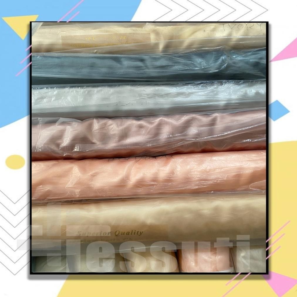 SY grosir: KAIN SATIN POLOS / SATEEN VELVET