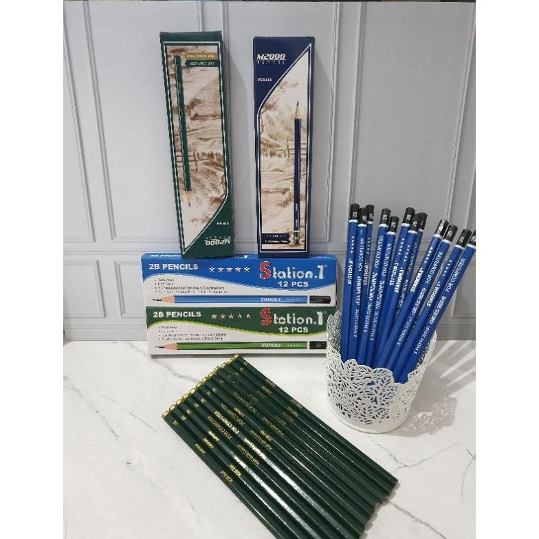 

''Terlaris" (12Pc) Pensil 2B Murah/Pensil Biru/Pensil Hijau/Pensil Anak (Wajib Baca Deskripsi) Murah