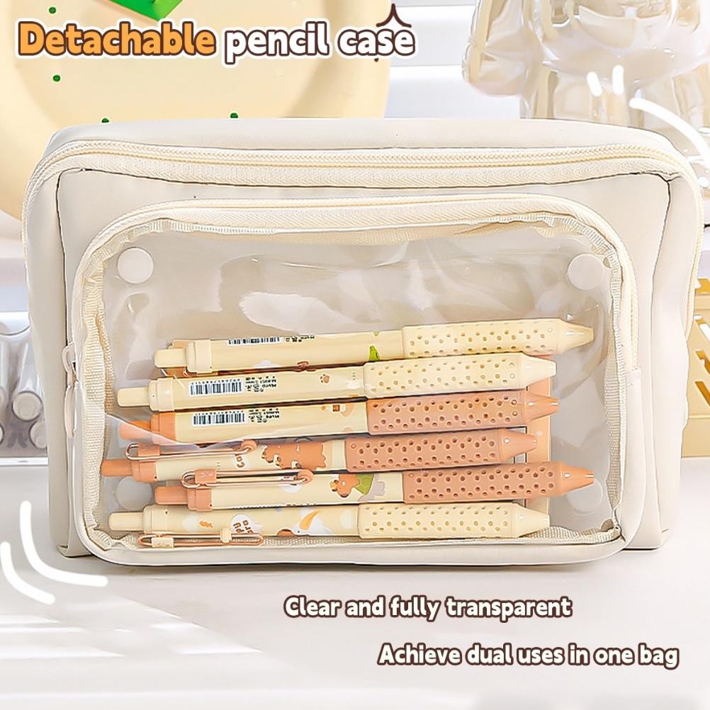 

Evy-510 [Cod] Kotak Pensil Kapasitas Besar Tas Penyimpanan Alat Tulis Portabel Tempat Pena Desain Tahan Lama Perlengkapan Sekolah Untuk Siswa