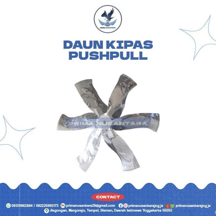 <<<<<] DAUN KIPAS PUSHPULL 1 SET SPAREPART BLOWER KANDANG AYAM BROILER
