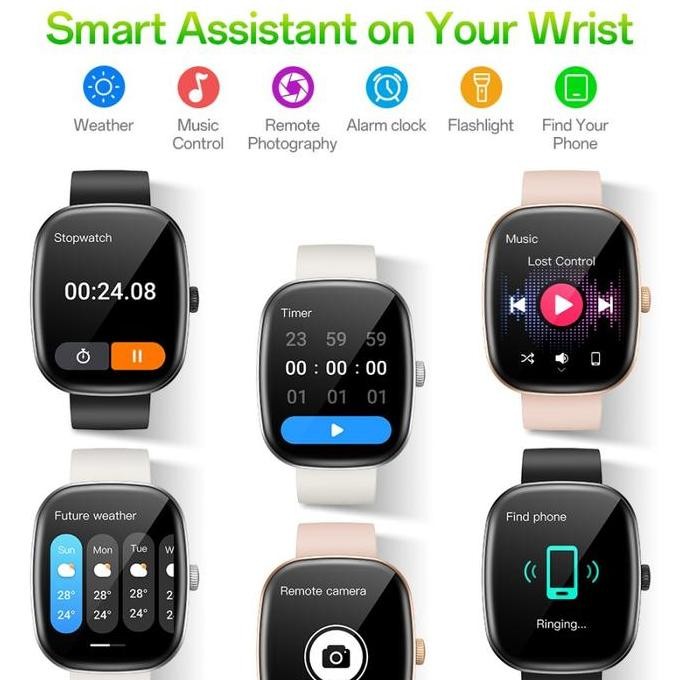 Produk Baru Aolon & Huafit S7 Smartwatch 24H Heart Rate with IP67 Smart Watch