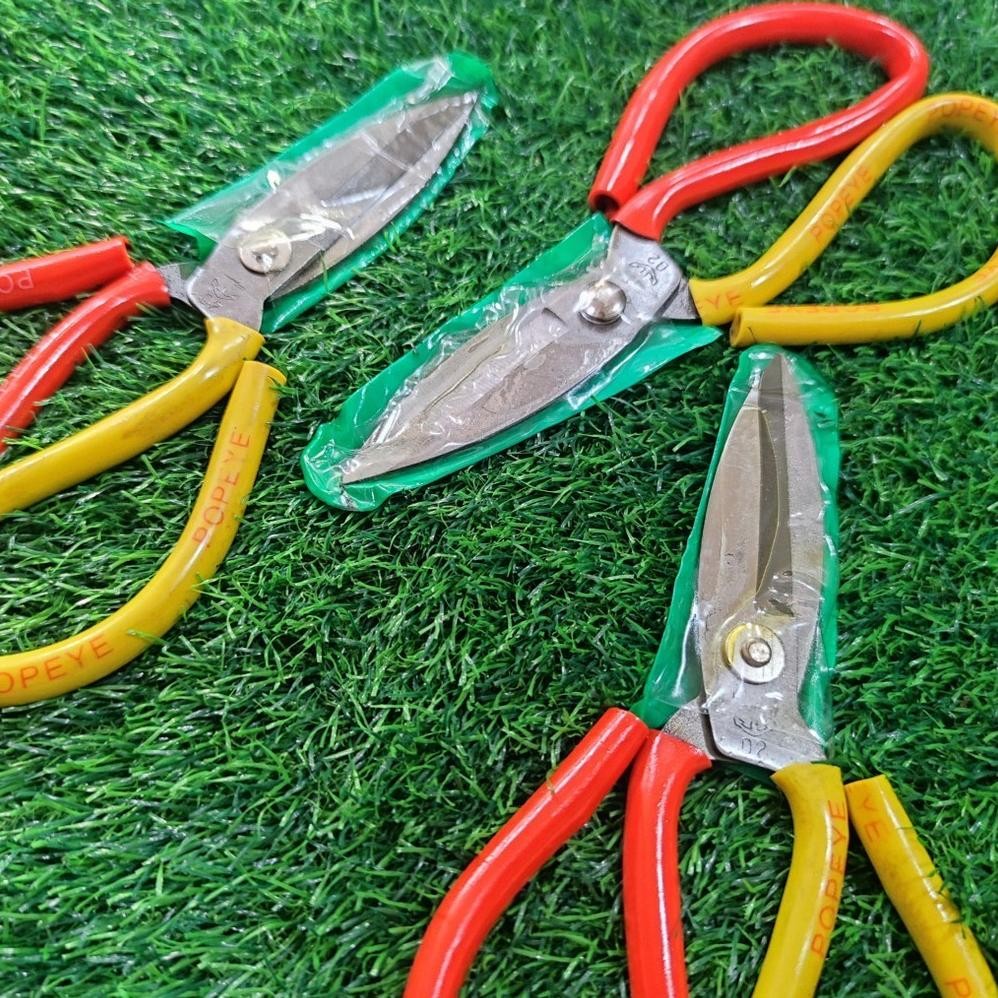 

Special Promo Fth- Popeye Gunting Potong Bahan Kain Kulit - Tailors Scissors - Gunting Kodok 7.5" Original