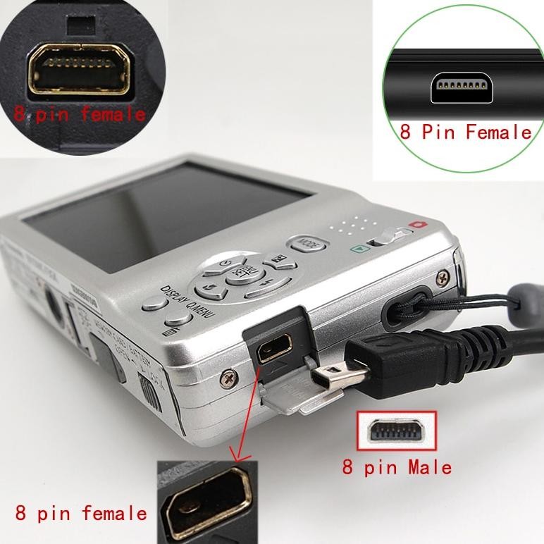 TERMURAH Kabel USB data charger kamera digital Nikon COOLPIX P530 L26 L29 L310 S4200 S32 S6600 high 