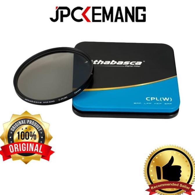 Asli Filter CPL Athabasca CPL 49mm Filter Lensa Kamera Original