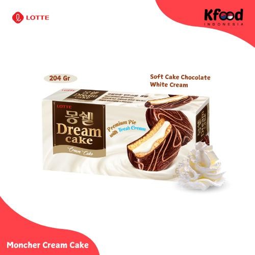 

NEW PRODUCT LOTTE - MONCHER CREAM CAKE 204GR NATURES TOUCH.