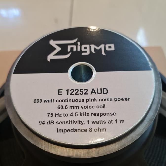Speaker Enigma 12252 Aud Full Range Speaker E 12252 12252Aud New Stok