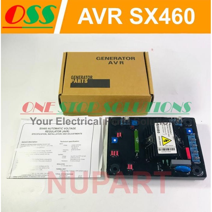 Avr Generator Sx 460 Red Capacitor Oem Avr Genset Sx460 Original Dan Terpercaya