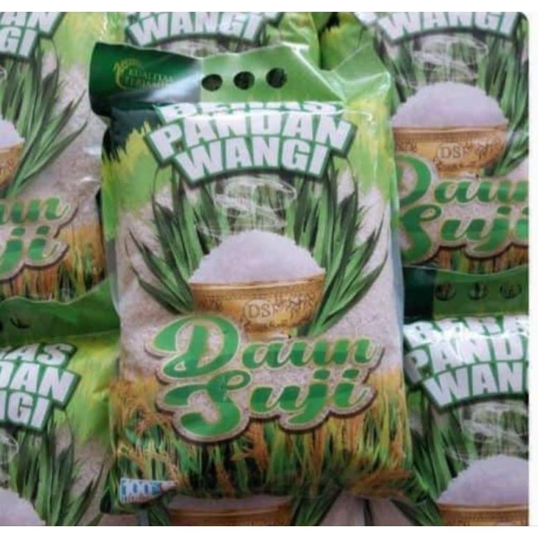 

(JATIM) beras daun suji, Rinjani, Rojolele 5Lx2