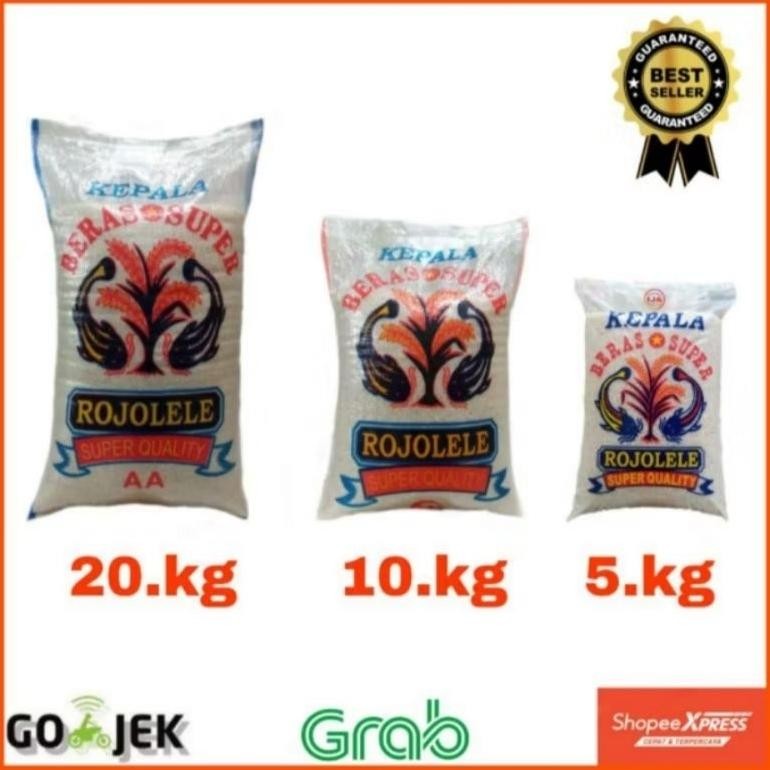

Beras Rojolele Super Quality 5 kg, 10 kg, 20 kg( instant & sameday)