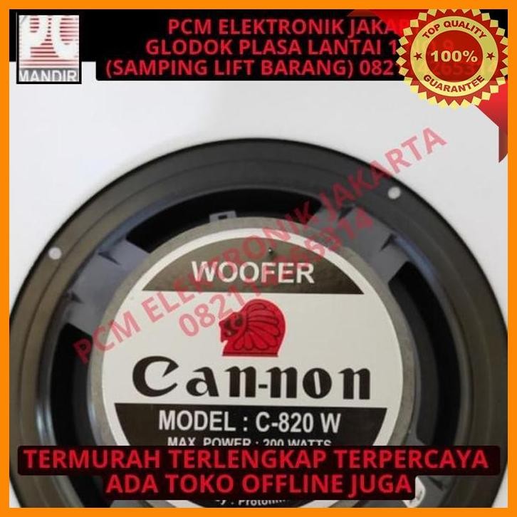 [PEP] SPEAKER CANNON CAN NON CANON PRO 8 INCH 8INCH WOOFER WOFER
