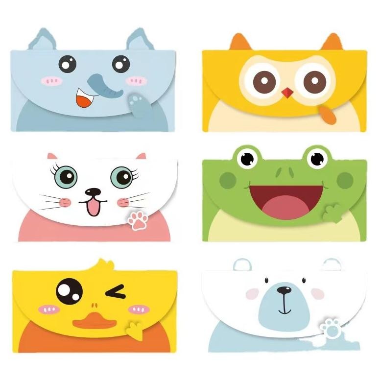

[original] kartu ucapan amplop surat angpao motif karakter animal fashion model hewan [terlaris] [terbaik]