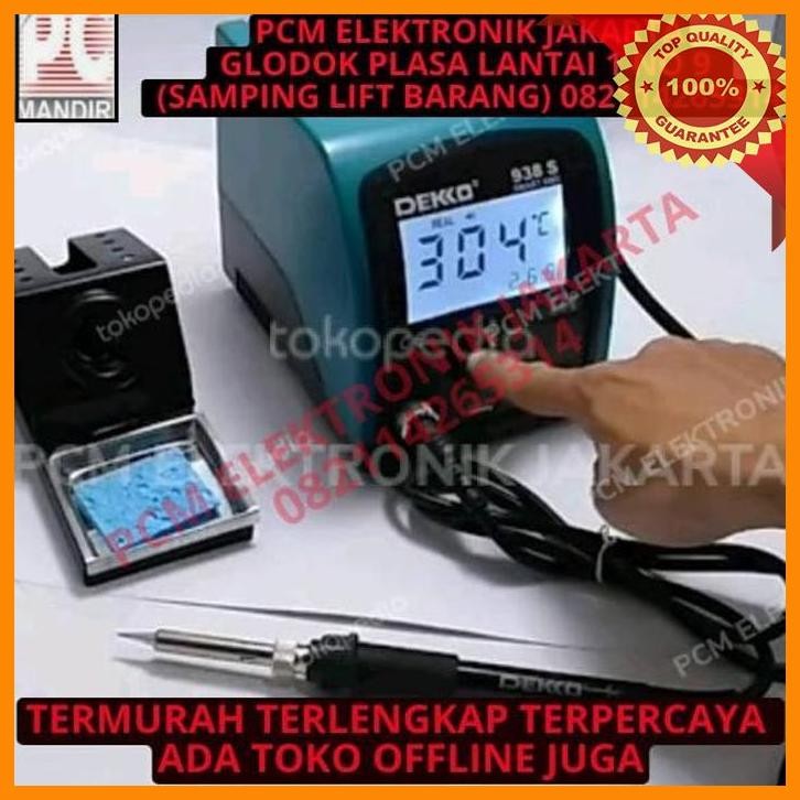 [PEP] SMART SMD DIGITAL SOLDER STATION MINI DEKKO DEKO KOREA 938S 938 S ORI