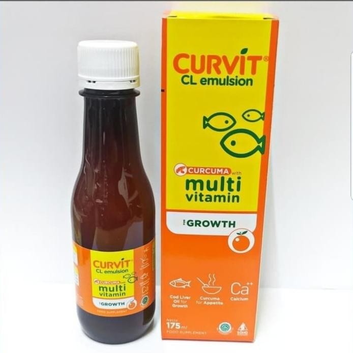 

Terlaris Curvit Cl Emulsion 175 Ml Vitamin Nafsu Makan Minyak Ikan Berkualitas