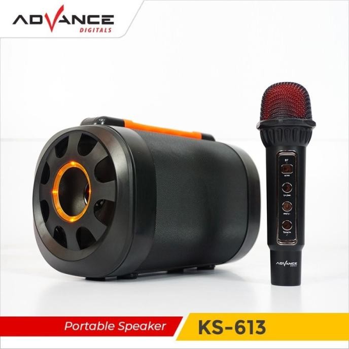 Advance Speaker Mini Karaoke Ks 613 Music Box 5" Inch New Stok