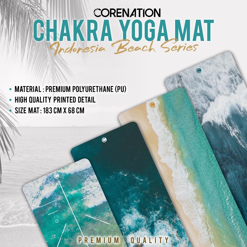 CoreNation Chakra Yoga Mat | Matras Yoga / Matras Olahraga