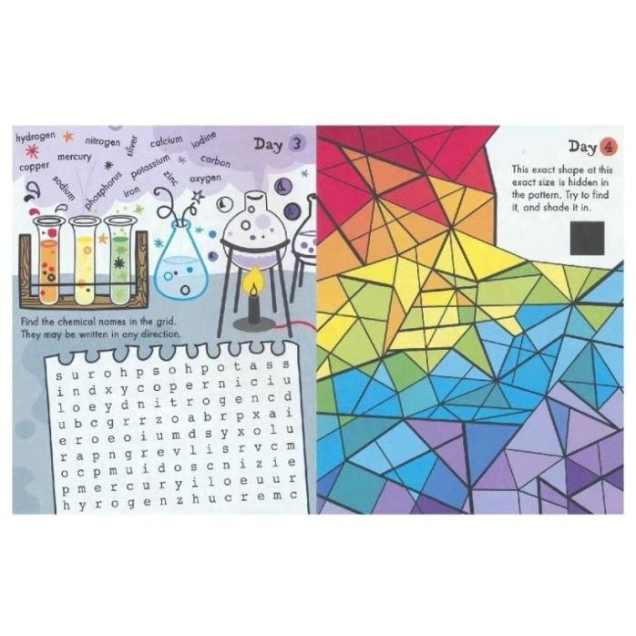 

DLC - KIDNEDU BUKU A DRAWING A DAY, A PUZZLE A DAY / BUKU ACTICITIES TEAR-OFF PAD